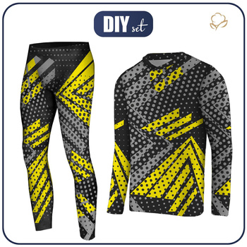 THERMO MEN'S SET (STEVE) - NEON ALERT - sewing set S