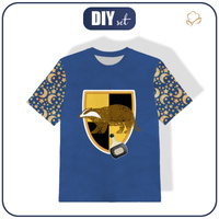 KID’S T-SHIRT - COAT OF ARMS pat. 2 (MAGIC SCHOOL) - Single Jersey (140/146)