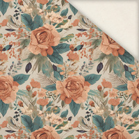 PASTEL FLOWERS WZ. 36 - Leinen 100%