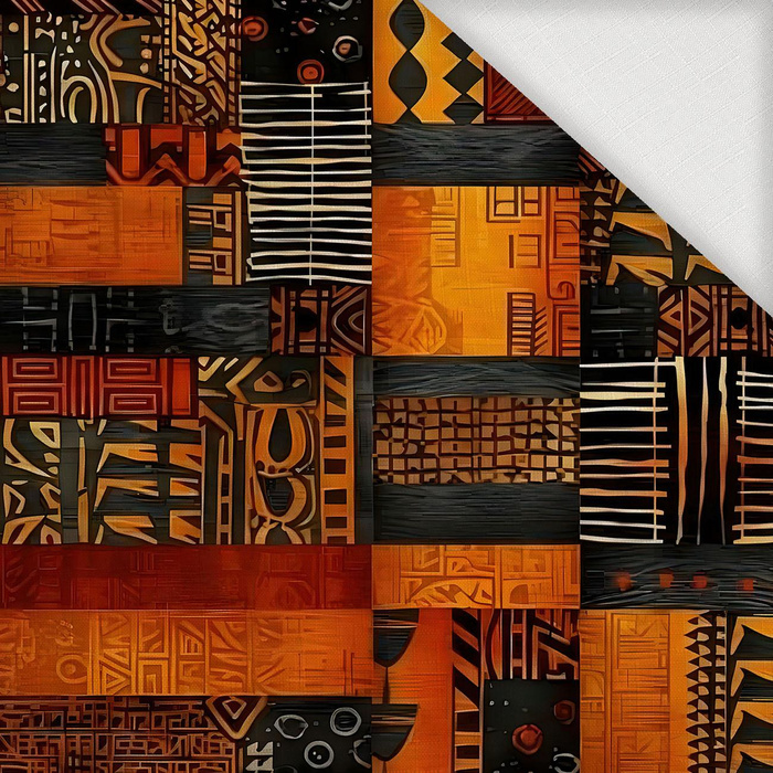 AROUND THE WORLD wz.17 - Woven Fabric for tablecloths