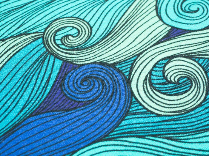 WAVES - Viscose jersey WE210