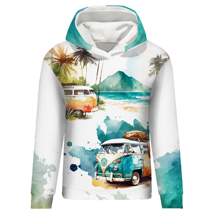 CLASSIC WOMEN’S HOODIE (POLA) - TRAVEL TIME WZ. 12 - sewing set S