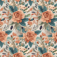 PASTEL FLOWERS WZ. 36
