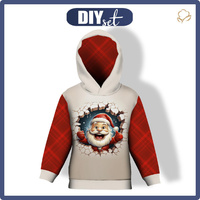 DĚTSKÁ MIKINA S KAPUCÍ (ALEX) - HAPPY SANTA - Sada šití