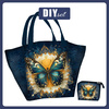 XL Tasche mit Utensilientasche 2 in 1 - ANIMALS MANDALA wz.13 - Nähset