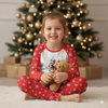 KINDERPYJAMAS "MIKI" - WINTER ANIMALS M. 18 - Nähset (110/116)