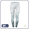 SPORTS LEGGINGS - FORREST OMBRE (WINTER IN THE MOUNTAIN) - M