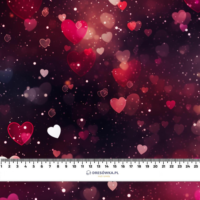 VALENTINE'S DAY 13 - leichte Maschenware angeraut