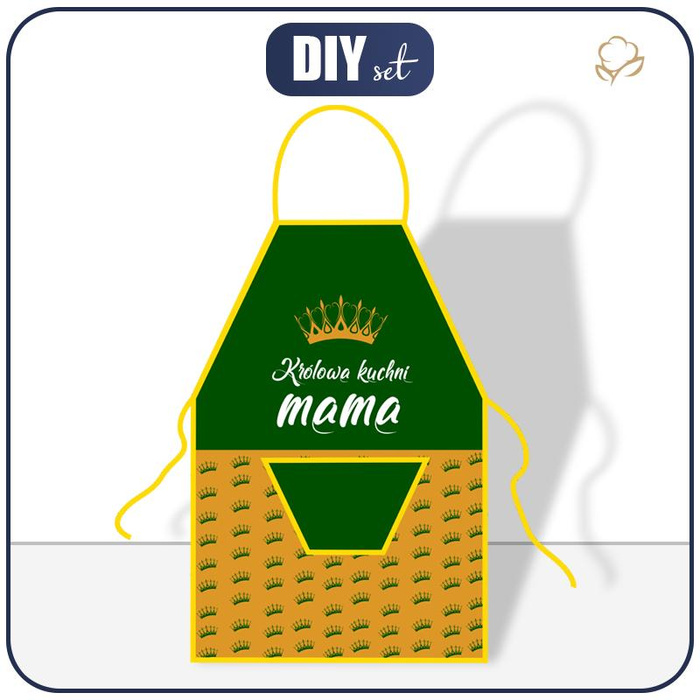 APRON PANEL - MOM’S THE KITCHEN QUEEN