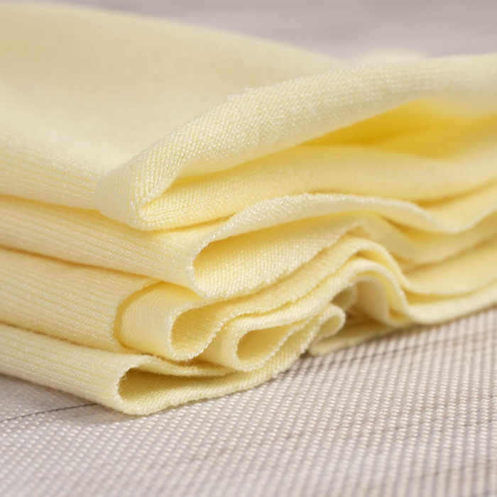 Viscose jersey 210g - BUTTER YELLOW (WD-120)