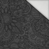 MEHNDI BLACK / melange graphite - lycra 300g