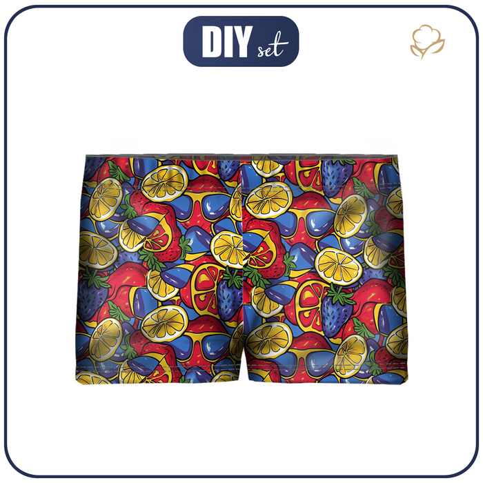 Boy's swim trunks (110-116) - TUTTI FRUTTI WZ. 6 - sewing set