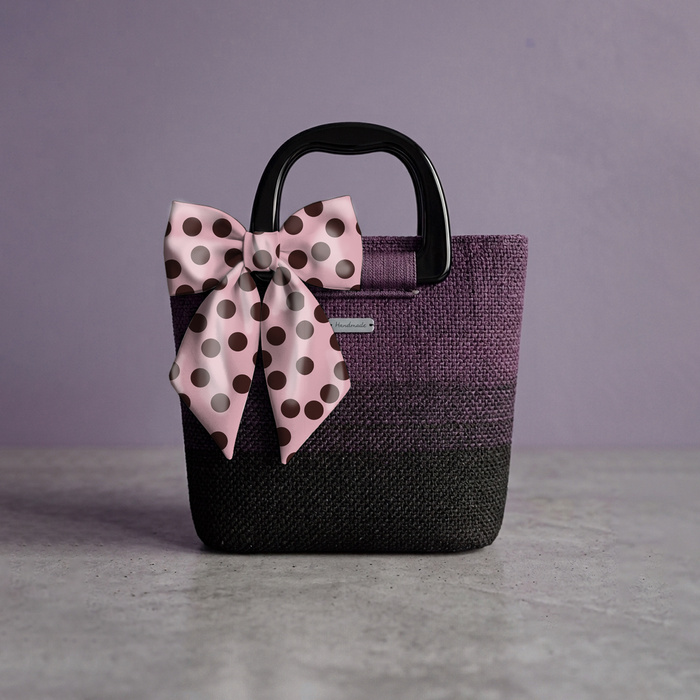 POLKA DOTS WZ. 9 - satén