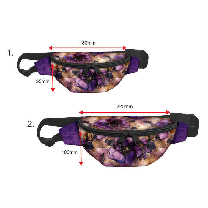 HIP BAG - FLOWERS wz.61 - Choice of sizes