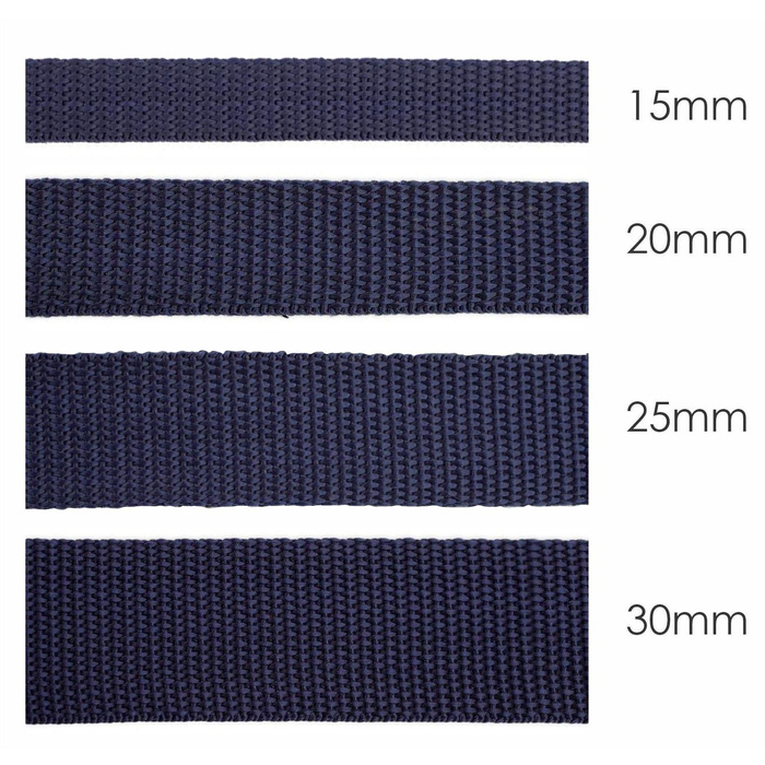 Gurtband 15mm - navy
