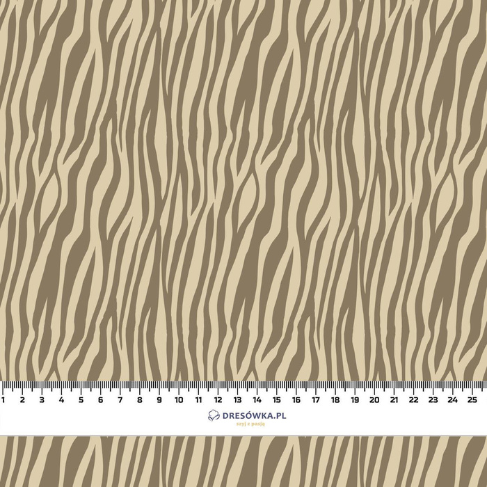 ZEBRA  vz. 7 (SAFARI) - organický úplet single jersey s elastanem 