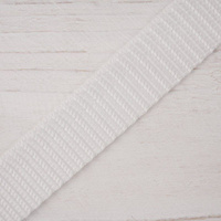Webbing tape 20mm - white