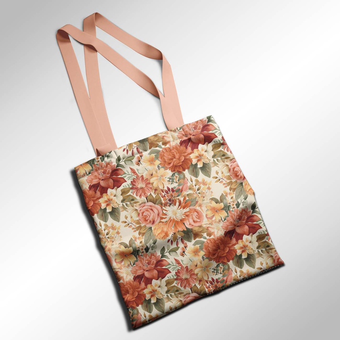 AUTUMN TIME PAT. 1 - Cotton muslin