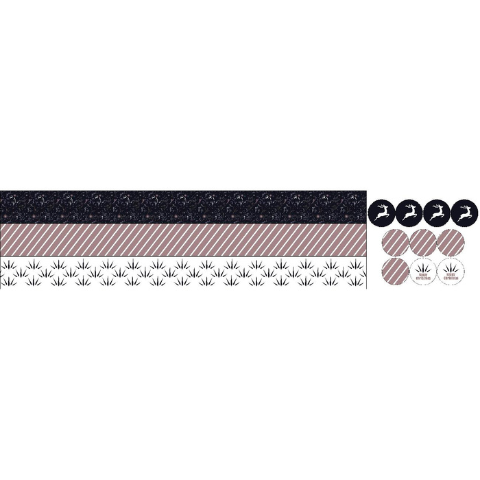 CHRISTMAS WREATH - WINTER TWIGS pat. 2 (WINTER IN PARK) - sewing set