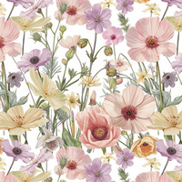 PASTEL FLOWERS WZ. 32