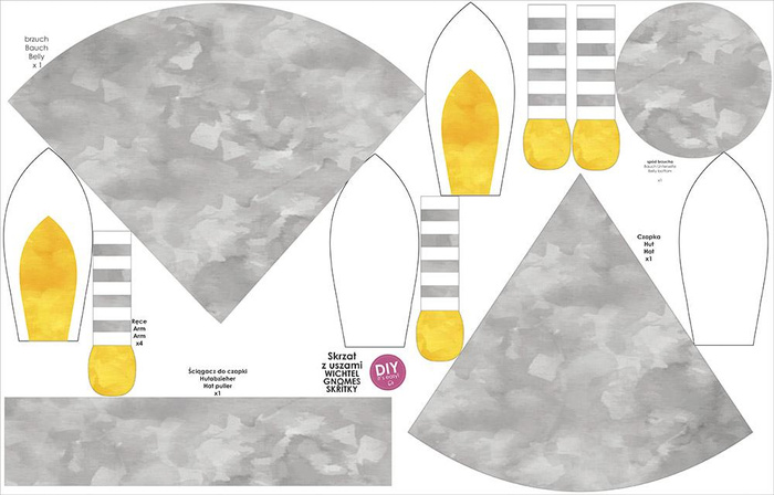 BUNNY EAR GNOME - ASTER - DIY IT'S EASY