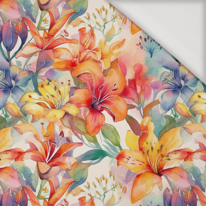 FLOWERS WZ.37 - Viskose Jersey
