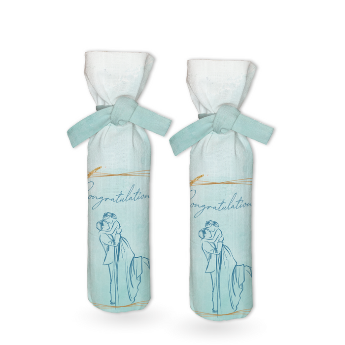 THE BOTTLE COVER - CONGRATULATIONS! - DIY set