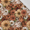 AUTUMN FLOWERS WZ. 30 - tkanina wiskozowa