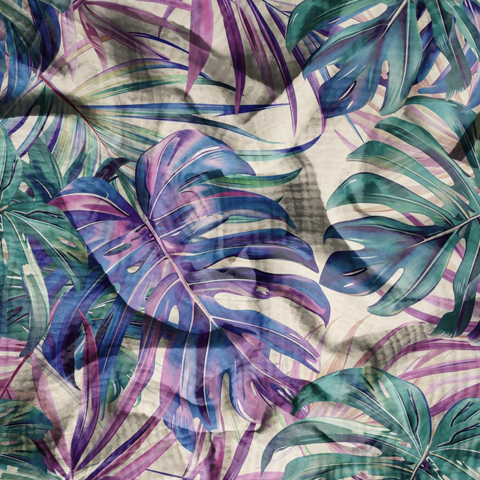 MONSTERA wz.10 - Cotton muslin