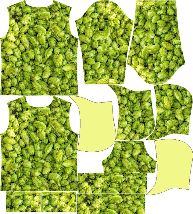 HERREN HOODIE (COLORADO) - HOPFEN MST. 2 - Nähset XXL
