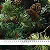 WINTER FOREST WZ. 1- Welur tapicerski