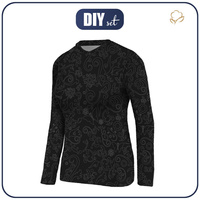 DAMEN THERMO BLUSE (PATTY) - ETNO / Kontur - Nähset L