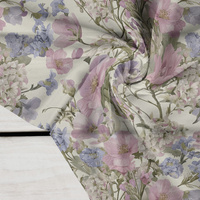 PASTEL FLOWERS WZ. 23 - Krepa