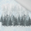 FORREST (WINTER IN THE MOUNTAIN) - panel looped knit 75cm x 80cm