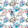 BLUMENSTRAUß Ms 9 (KÜRBISGARTEN) - Baumwoll Webware