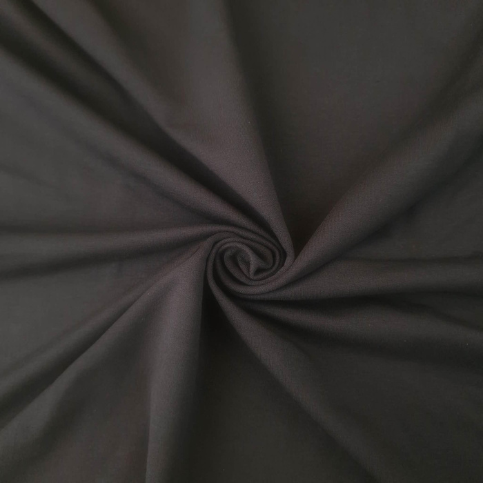 Viscose French Terry - BLACK D-16