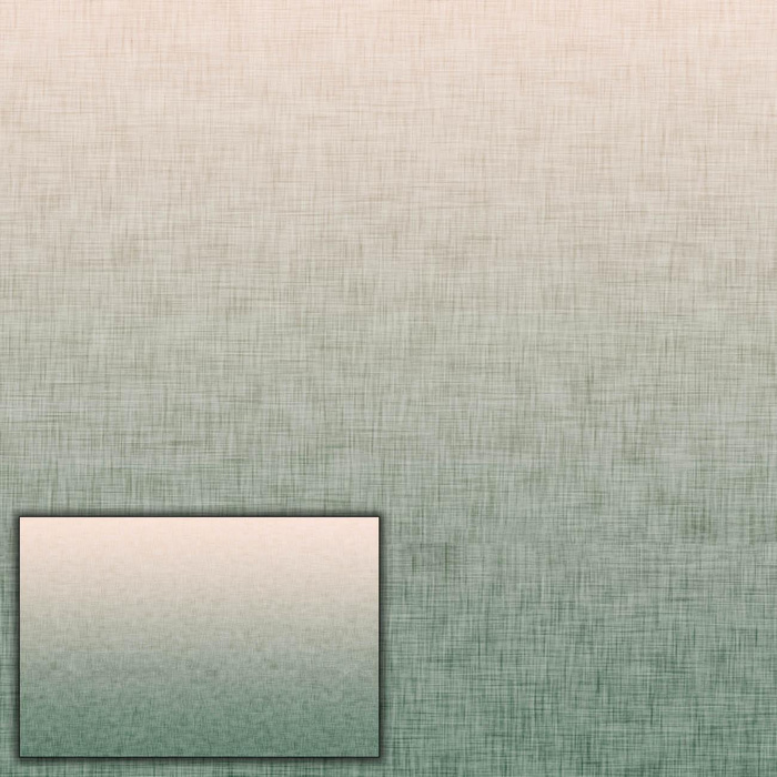 OMBRE / ACID WASH - green (pale pink) - panel, looped knit 