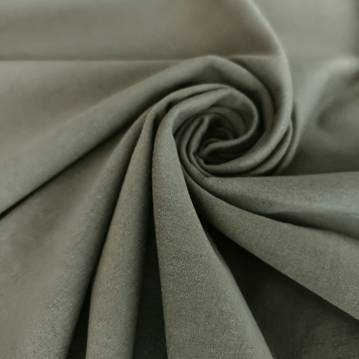 Single jersey mit elastan TE210 - DUNKLE OLIVE (D-50)