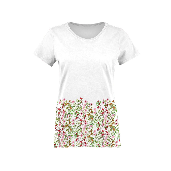 WOMEN’S T-SHIRT - MEADOW PAT. 2 (IN THE MEADOW) - single jersey XL