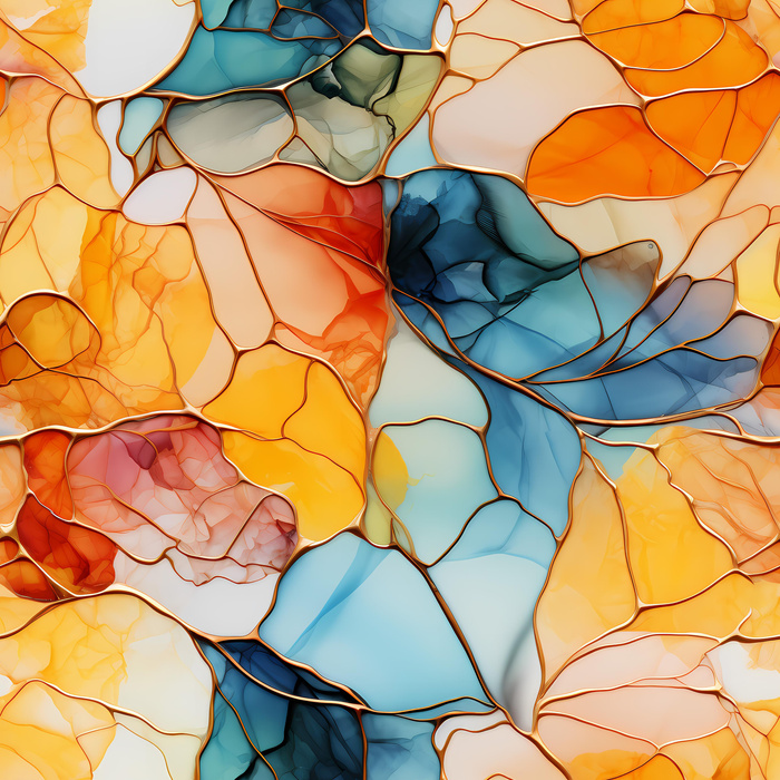 AUTUMN TIME PAT. 12 - Cotton woven fabric