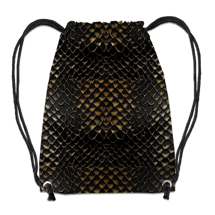 GYM BAG - LEATHER PATTERN PAT.8 - small