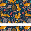 FOXES IN THE FORREST - light brushed knitwear