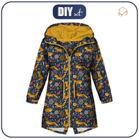DĚTSKÁ BUNDA PARKA (ARIEL) - LIŠKY V LESE - softshell