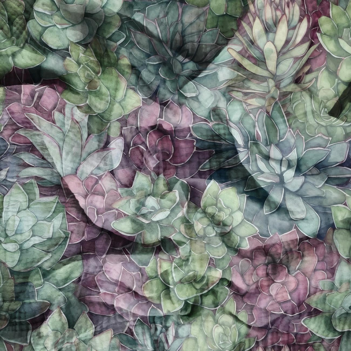 SUCCULENT PLANTS VZ. 3 - Mušelín bavlněný