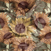 Sunflowers wz. 7 - Cotton muslin
