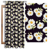 DAISIES PAT. 3 / black - lycra 300g