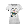 DAMEN T-SHIRT - NO RAIN, NO FLOWER - Nähset M