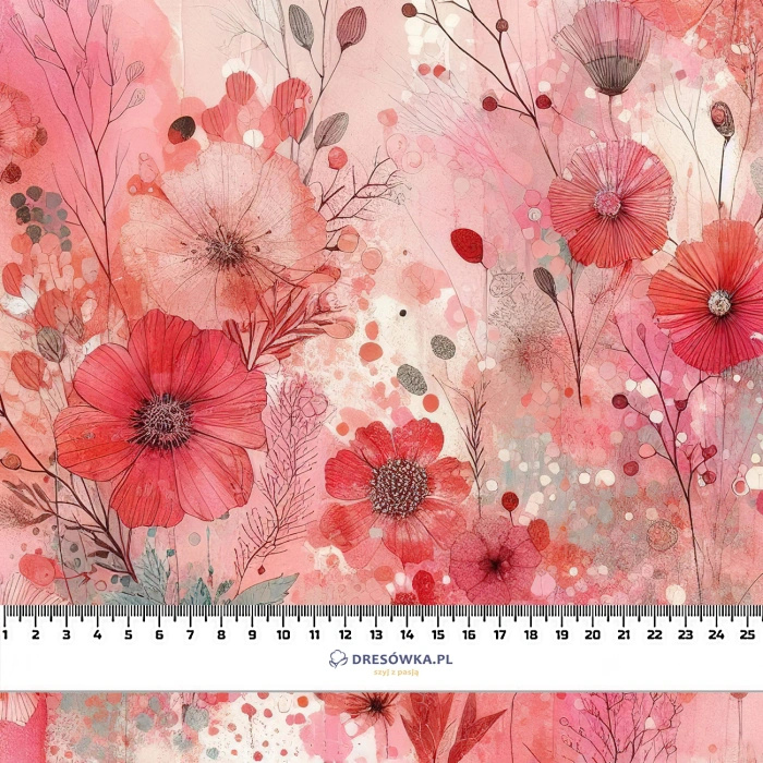 FLORAL REVERIE WZ. 5 - Minky plush