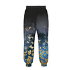 WOMEN'S JOGGERS (NOEMI) - BUTTERFLIES / gold - sewing set L
