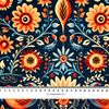 Folk Art wz.5- Welur tapicerski